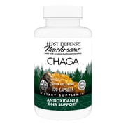 Host Defense Chaga Capsules - 120 Capsules 60 Servings