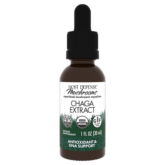 Host Defense Chaga Extract - 1 fl oz (30 Servings)
