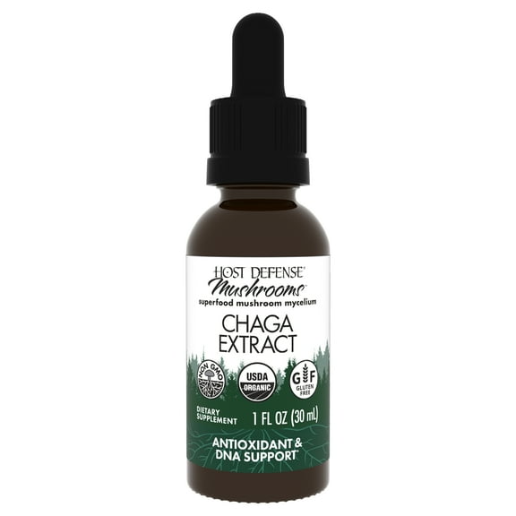 Host Defense Chaga Extract - 1 fl oz (30 Servings)