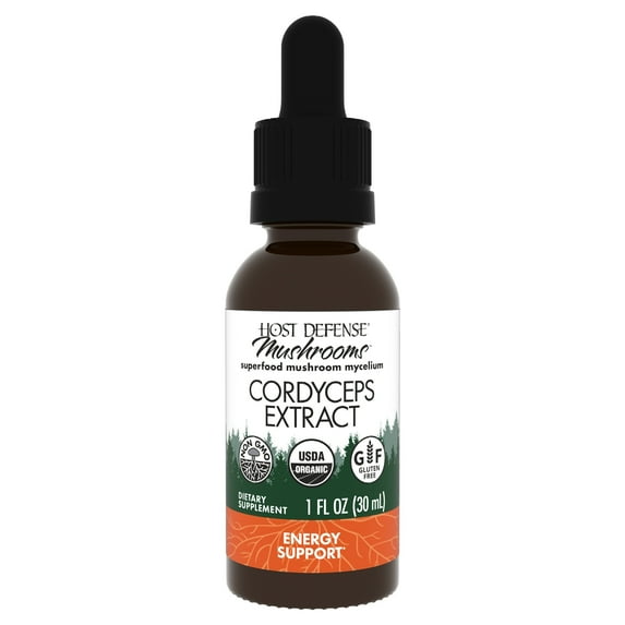 Host Defense Cordyceps Extract - 1 fl oz (30 Servings)