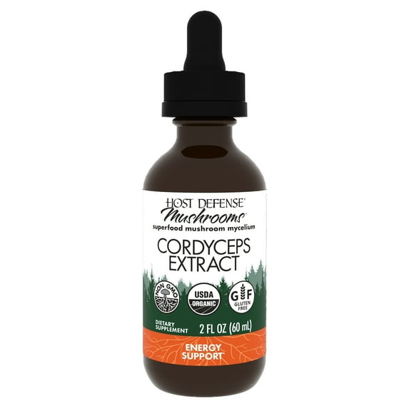 Host Defense Cordyceps Extract - 2 fl oz (60 Servings)