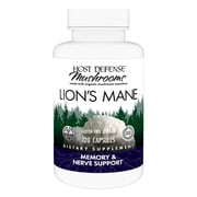 Host Defense Lions Mane - 120 Capsules 60 Servings