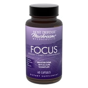 Host Defense MycoBenefits Focus Capsules - 60 Capsules 30 Servings