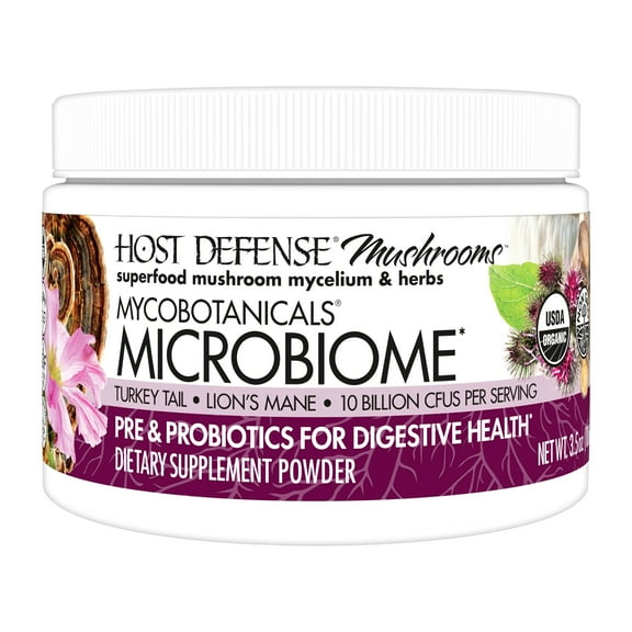 Host Defense MycoBotanicals Microbiome* Powder - 3.5 oz (33 Servings)