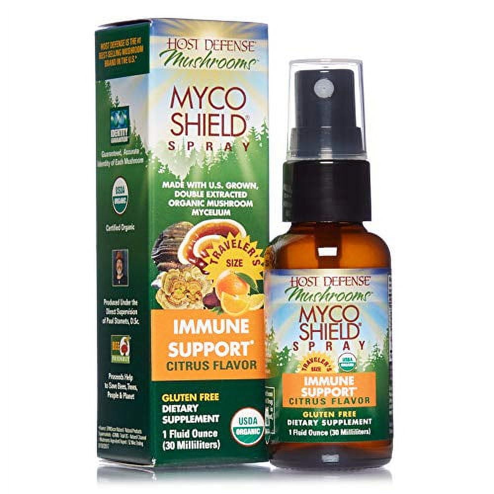 Is Host Defense A Good Brand Host Defense, MycoShield Spray, Daily Immune Support, Mushroom