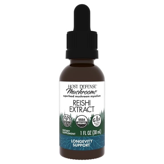 Host Defense Reishi Extract - 1 fl oz (30 Servings)