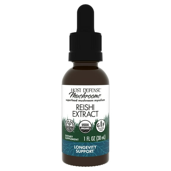 Host Defense Reishi Extract - 1 fl oz (30 Servings)
