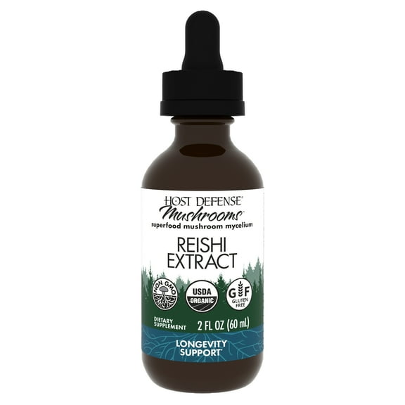 Host Defense Reishi Extract - 2 fl oz (60 Servings)