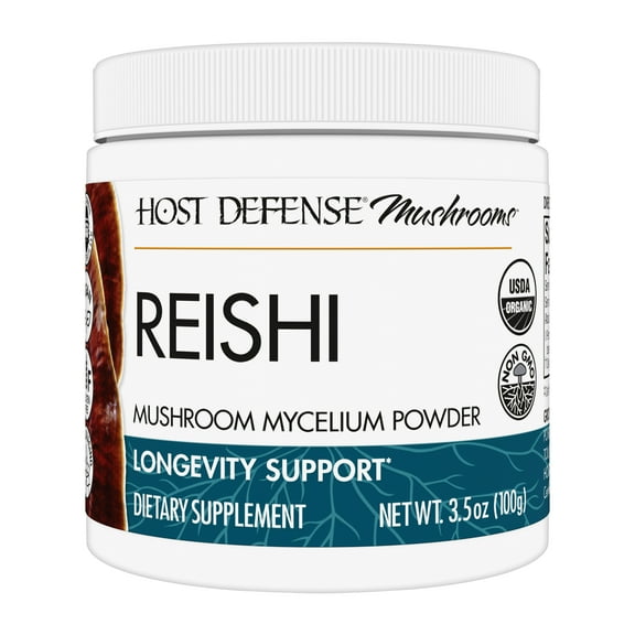 Host Defense Reishi Powder - 3.5 oz (66 Servings)