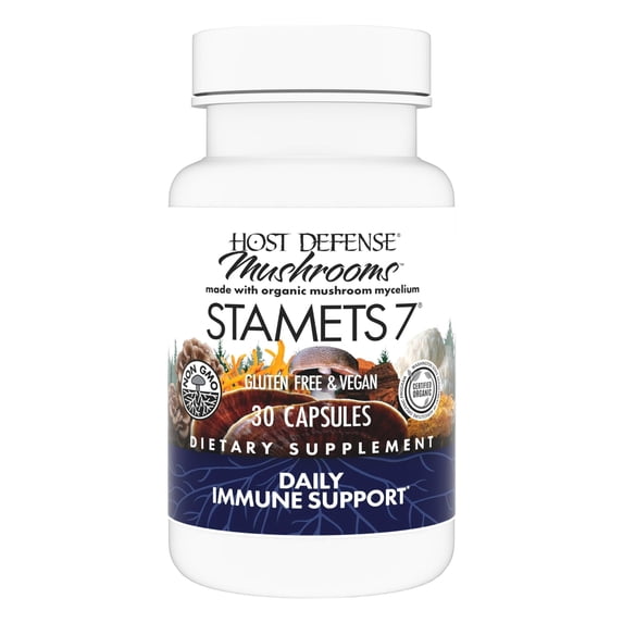 Host Defense Stamets 7 - 30 Capsules (15 Servings)