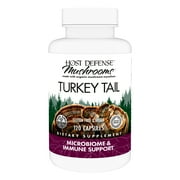 Host Defense Turkey Tail Capsules - 120 Capsules (60 Servings)