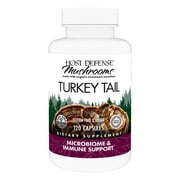 Host Defense Turkey Tail Capsules - 120 Capsules (60 Servings)