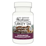Host Defense Turkey Tail Capsules - 30 Capsules 15 Servings