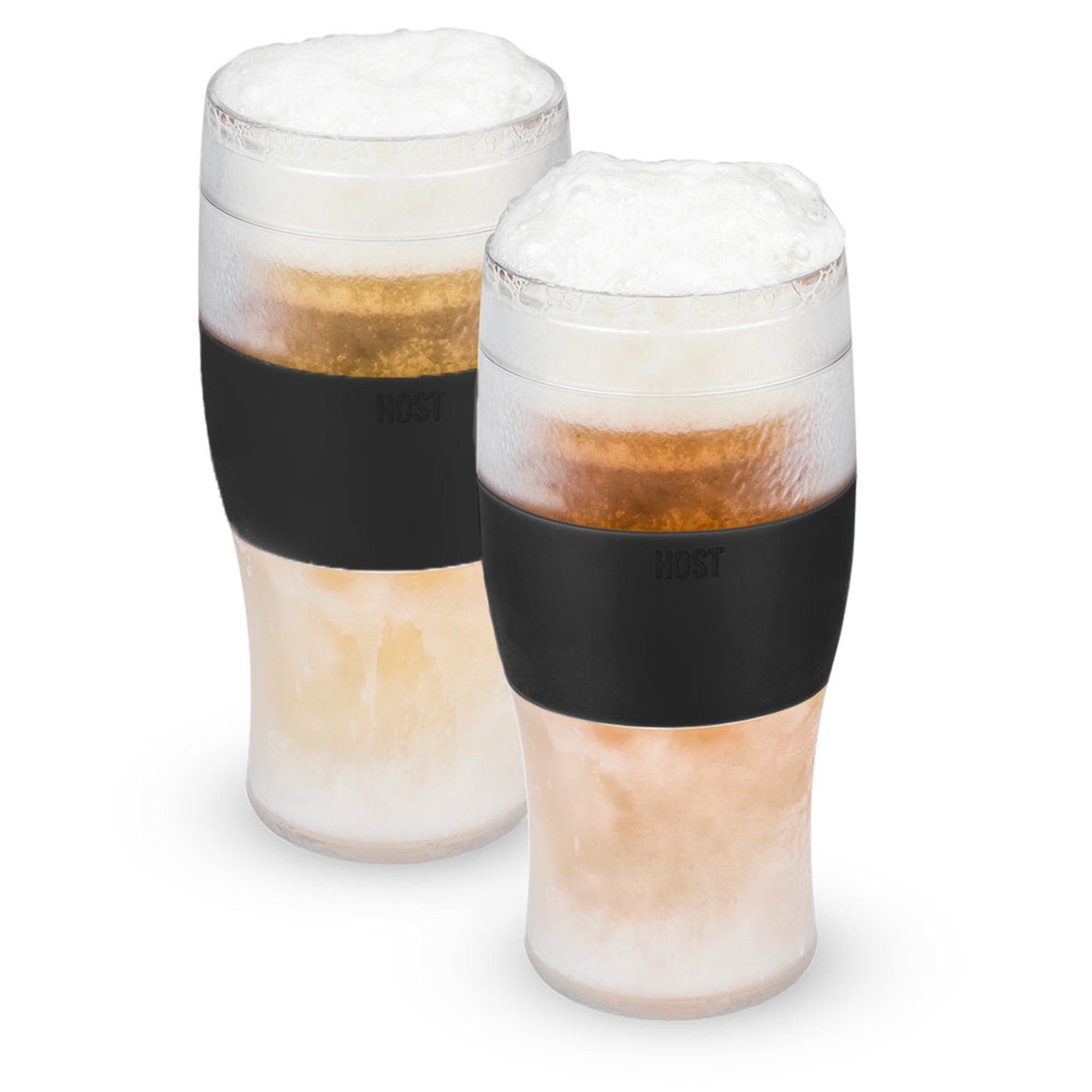 Muffin Top Nucleated Beer Glasses - Pint Glass - Cider, Soda, Tea (Transparent/Clear) by Brewing America, Size: One Size