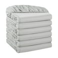 thumbnail image 1 of Host & Home Brushed Microfiber Fitted Sheets - Bedding Essentials - King - (6 Pack) Grey, 1 of 7