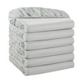 thumbnail image 1 of Host & Home Brushed Microfiber Fitted Sheets - Bedding Essentials - Queen - (6 Pack) Grey, 1 of 7