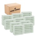 thumbnail image 1 of Host & Home Cotton Hand Towels (Bulk Case of 60) - 16x28 in., Soft & Absorbent - Green, 1 of 5