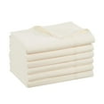 thumbnail image 1 of Host & Home Flat Sheets (Pack of 6), Brushed Microfiber Hypoallergenic Bedding - King - Ivory, 1 of 8
