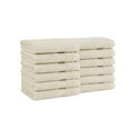 thumbnail image 1 of Host & Home Cotton Wash Cloths (12 Pack) - 13x13 in., Soft & Absorbent - Ivory, 1 of 5