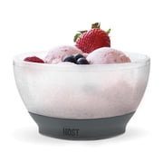 Host FREEZE Cooling Bowls for Ice Cream, Fruit Salad, Yogurt Set of 1, Grey