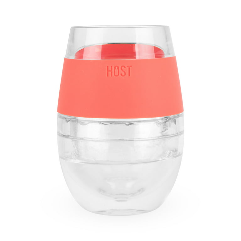 Host - Freeze Wine Cooling Cup - Coral