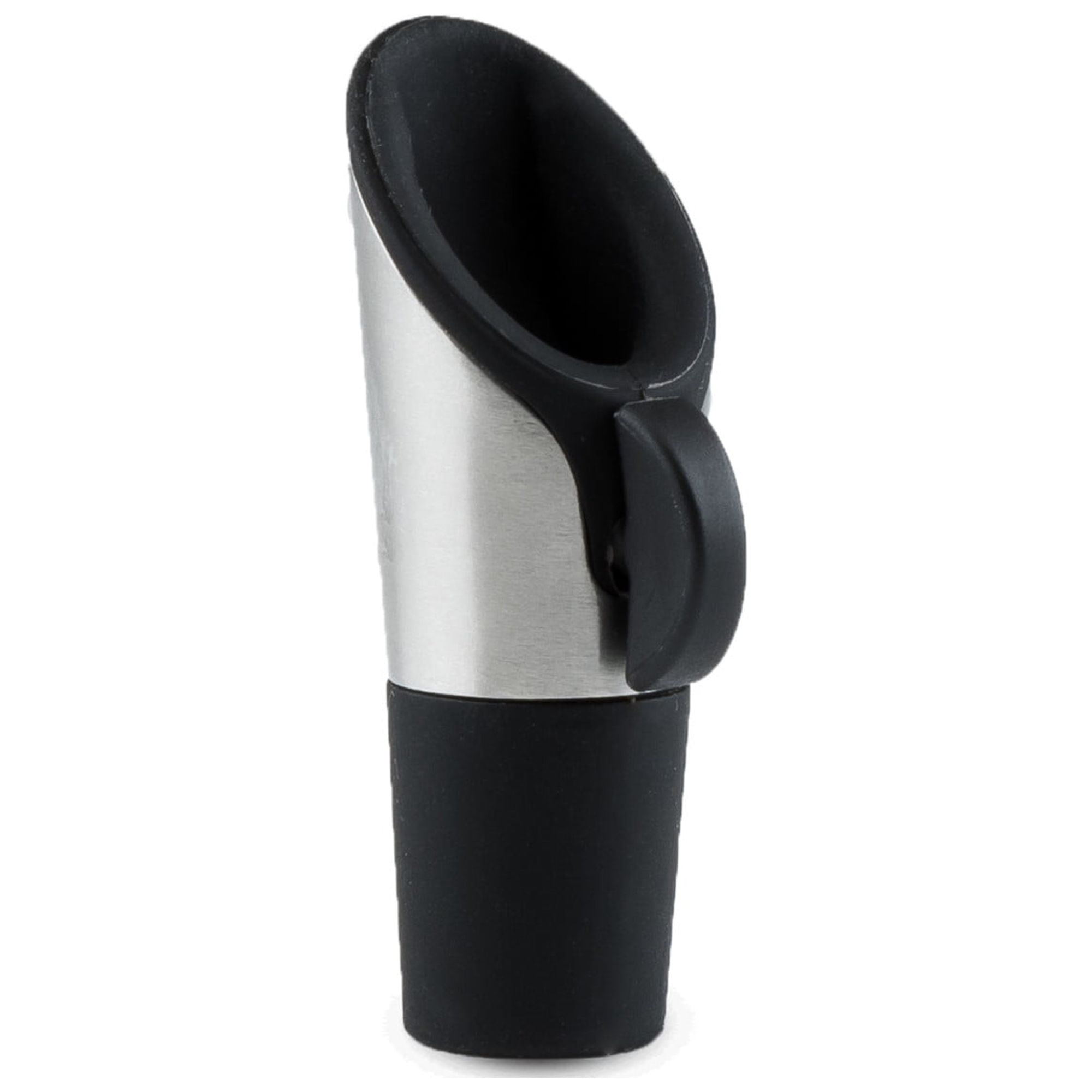 Stainless Steel Wine Bottle Pourer and Stopper