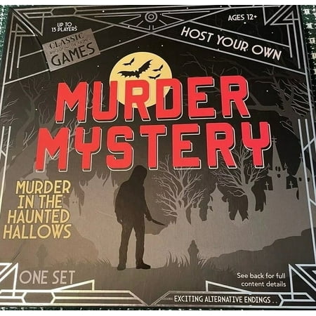Host Your Own Murder Mystery : Murder In The Haunted Hallows