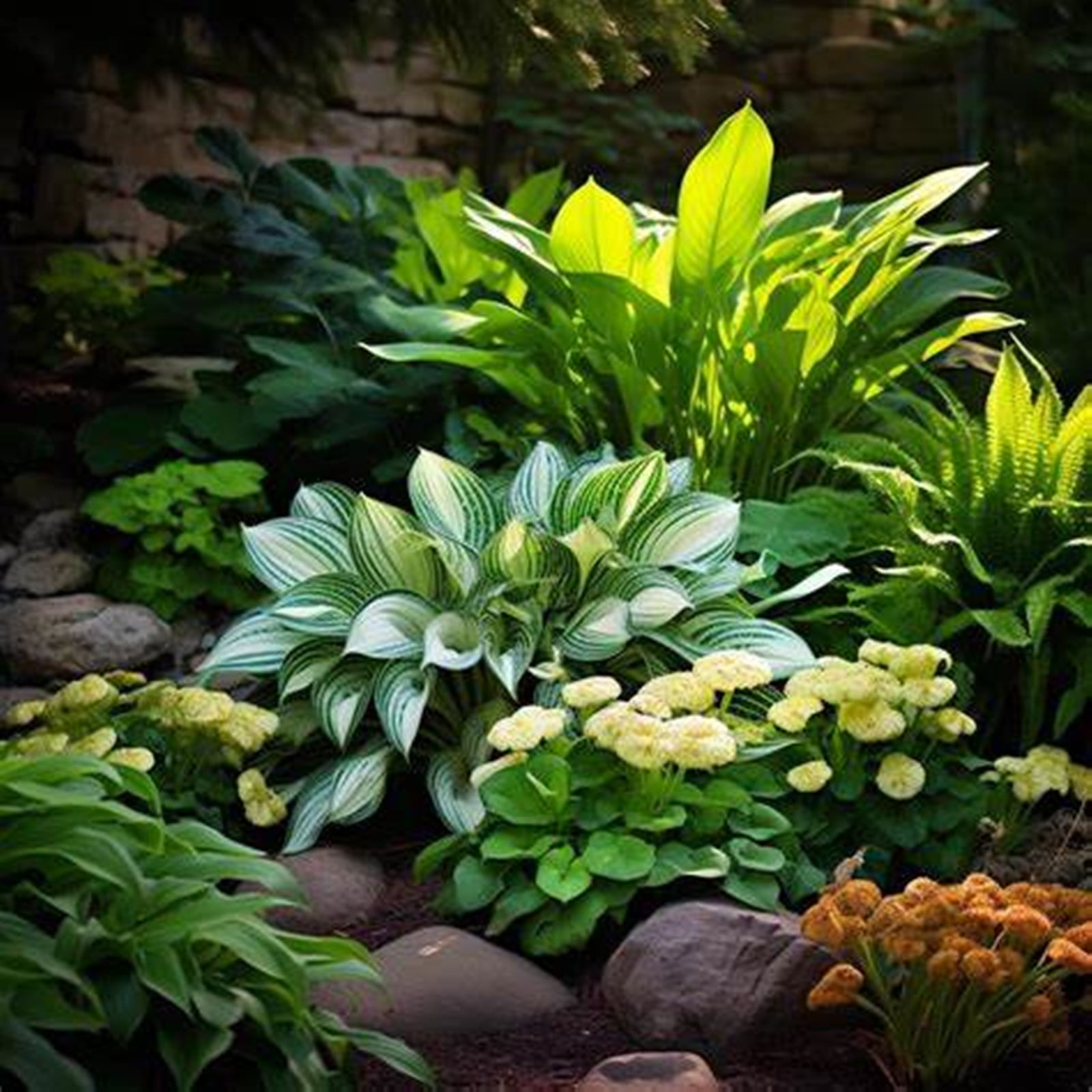 Hosta Bulbs, Rare Hosta, Ground Cover,Potted Plant,Cold And Shade