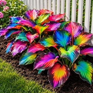 `Hosta Flower Bulbs, Low Maintenance Perennial Easy‑Grow, Suitable for Garden Beds, Borders, Pots and Planters`
