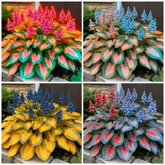 Hosta-For Fall Planting- Garden Elegance Decoration - Premium Garden Stakes Perfect for Borders