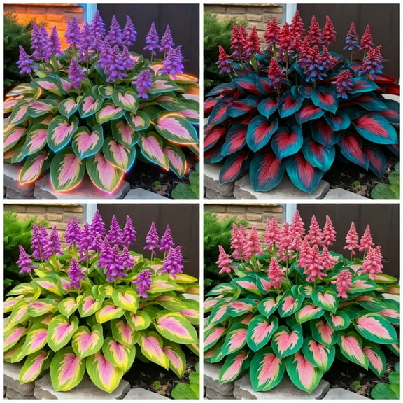 Hosta-For Fall Planting- Garden Elegance Decoration - Premium Garden Stakes Perfect for Borders