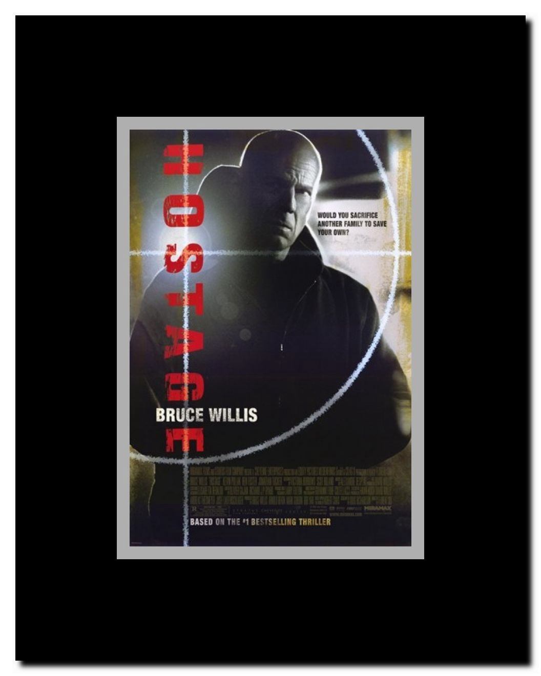 Hostage Framed Movie Poster