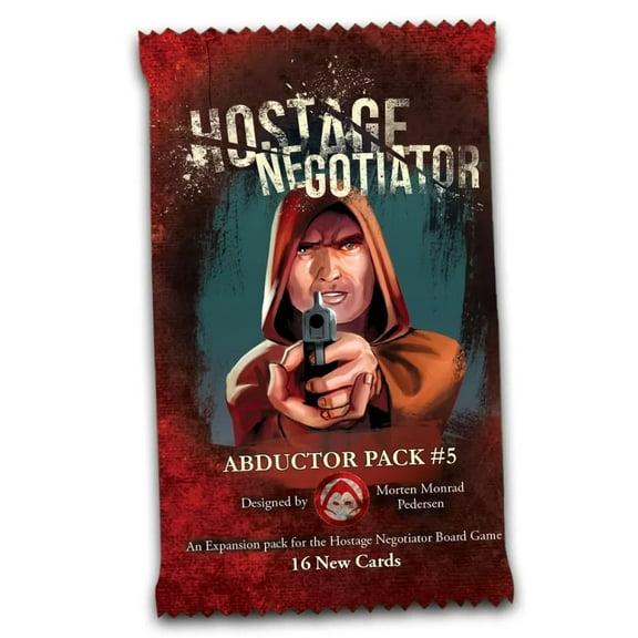 Hostage Negotiator Abductor Pack 5 A Game Expansion by Van Ryder Games 20 Minutes of Gameplay for 1 Player for Teens and Adults Ages 15+ - English Version