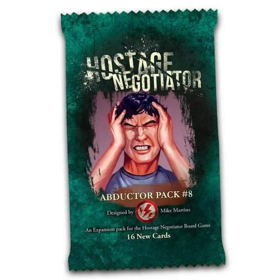 Hostage Negotiator Abductor Pack 8 A Game Expansion by Van Ryder Games 20 Minutes of Gameplay for 1 Player for Teens and Adults Ages 15+ - English Version