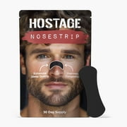 Hostage Tape Nose Strips for Performance and Recovery - 30 Count - Stop Snoring - Sleep Better - Nasal Congestion Relief