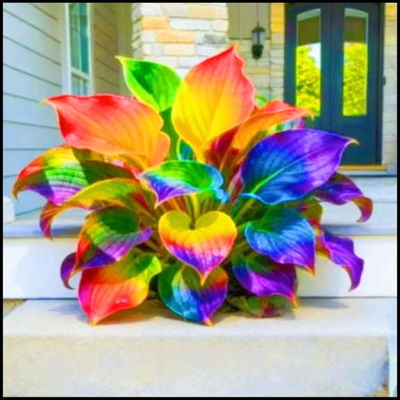 Hostas Planting-(Non-Artificial)-Ornamental-Easy Growing, Premium-Home Decoration-Bloom Year After Year-Beautiful Gift Garden-
