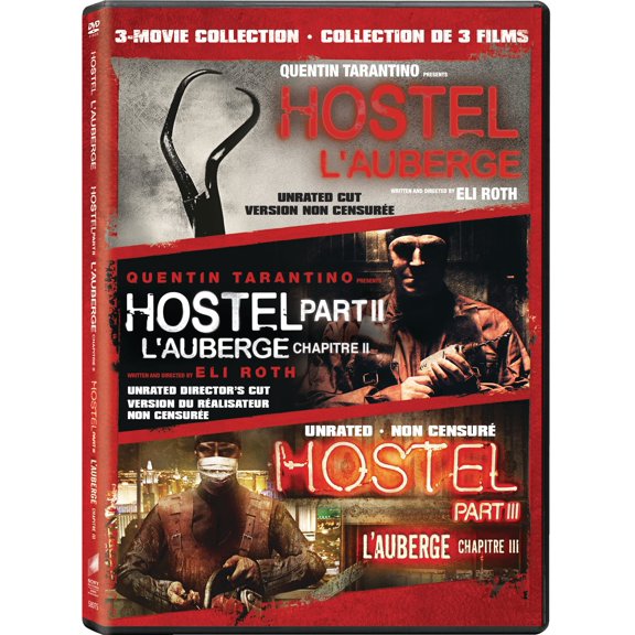 Hostel (2006) / Hostel: Part II / Hostel: Part III - Set (Bilingual) (DVD)