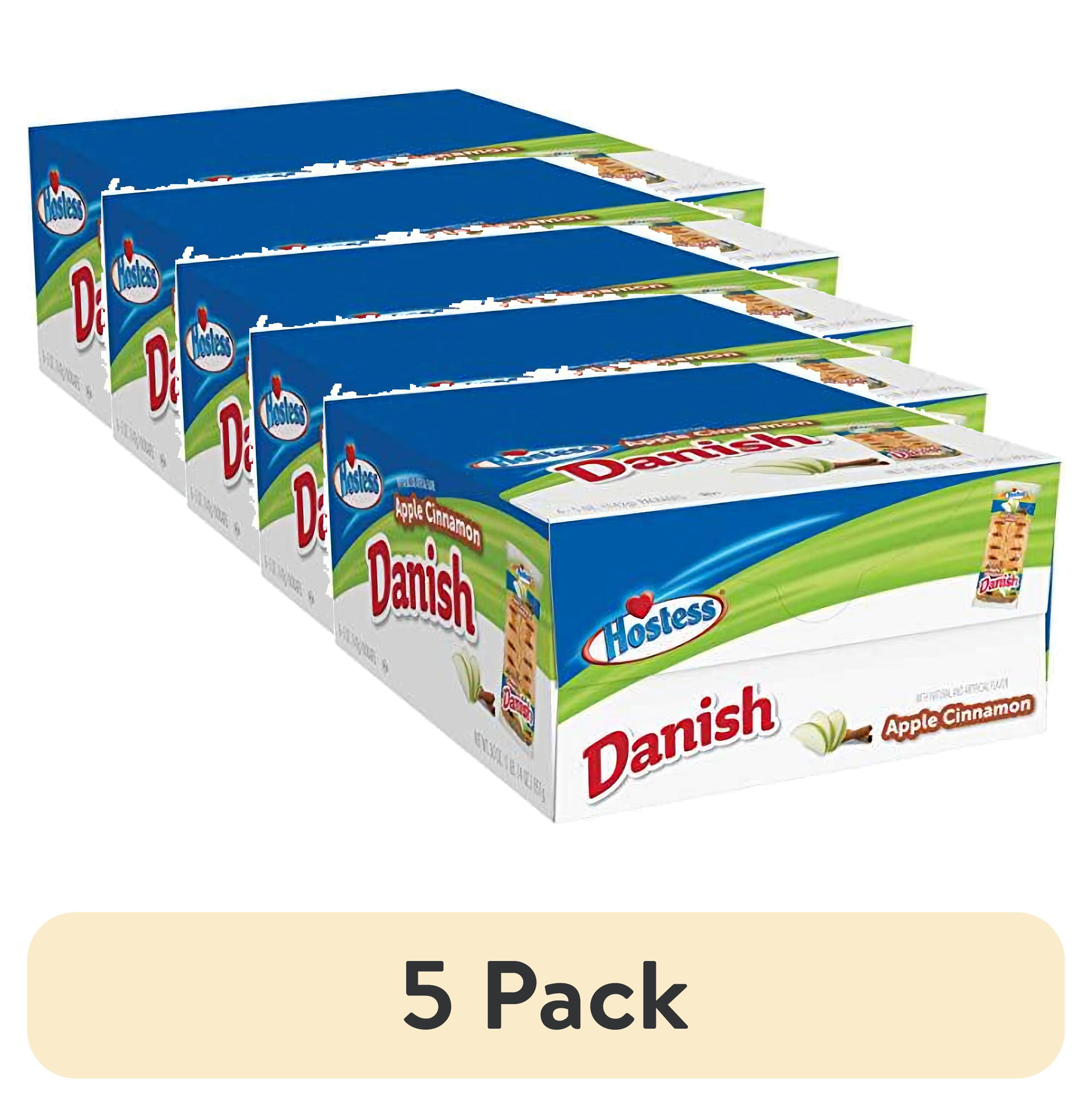 (5 pack) Hostess Apple Cinnamon Danish 5 Oz 6 Count