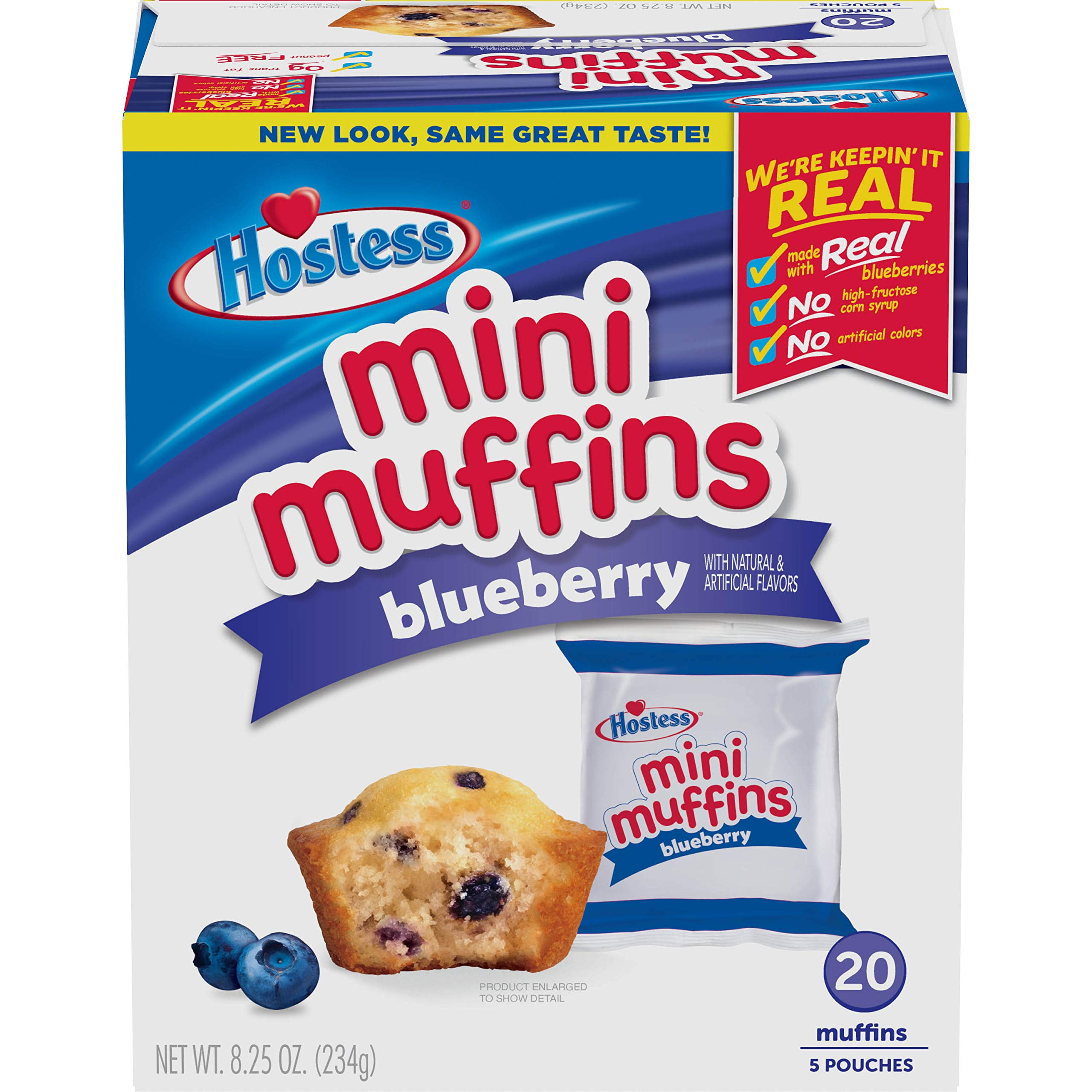 Hostess Blueberry Mini Muffins KEF16 Multipack, 10 Oz