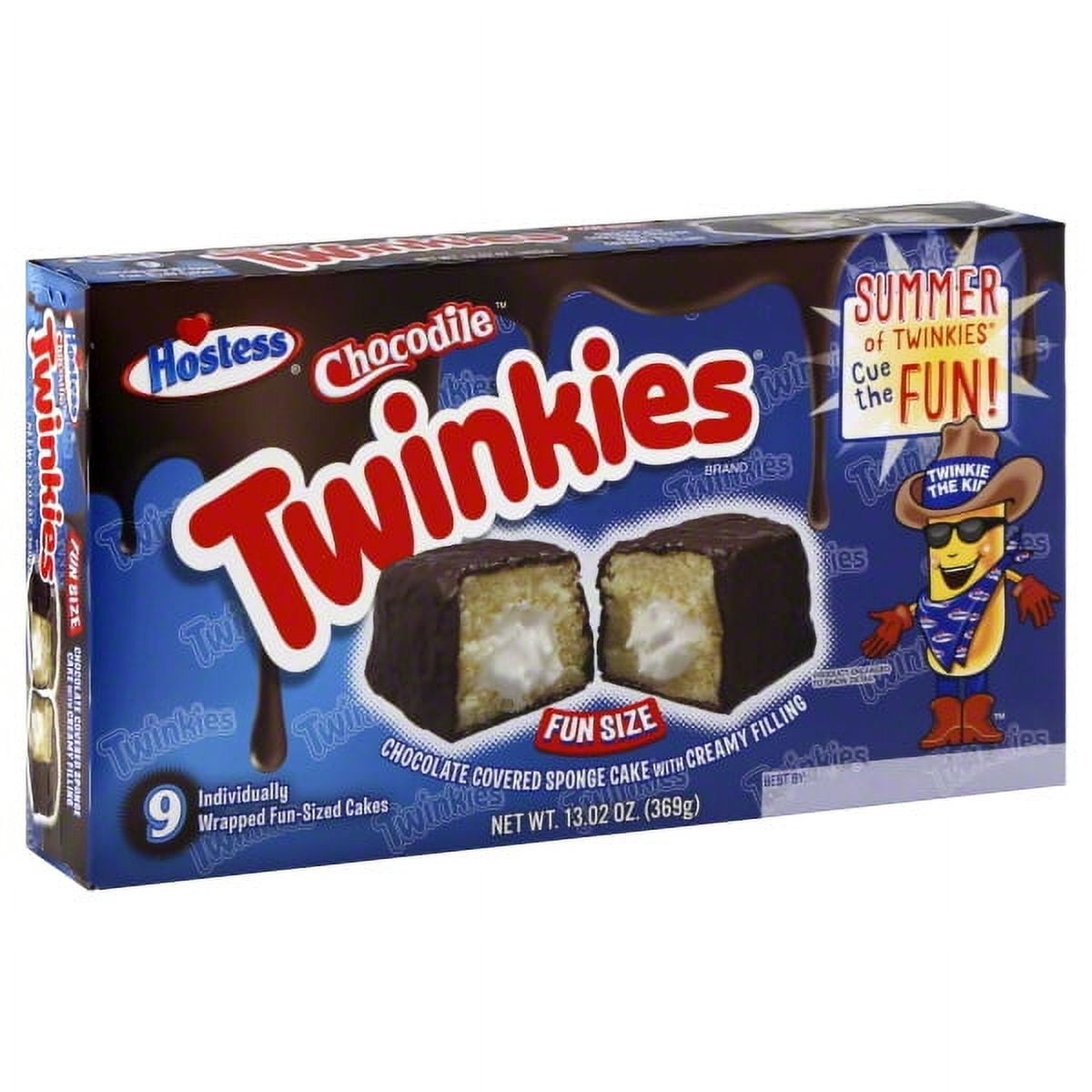 Hostess Chocodile Twinkies Fun Size Snack Cakes, 9 ct, 13. 02 oz