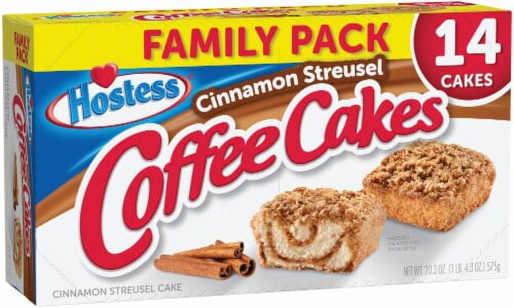 Hostess Cinnamon Steusel Coffee Cakes-20.3 oz