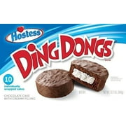 Hostess Ding Dongs Chocolate Donuts, 12.7 oz, 2 Pack