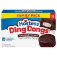 thumbnail image 1 of Hostess Ding Dongs Chocolate Snack Cakes Family Pack 16 ct / 20.31 oz - Pack of 1, 1 of 4