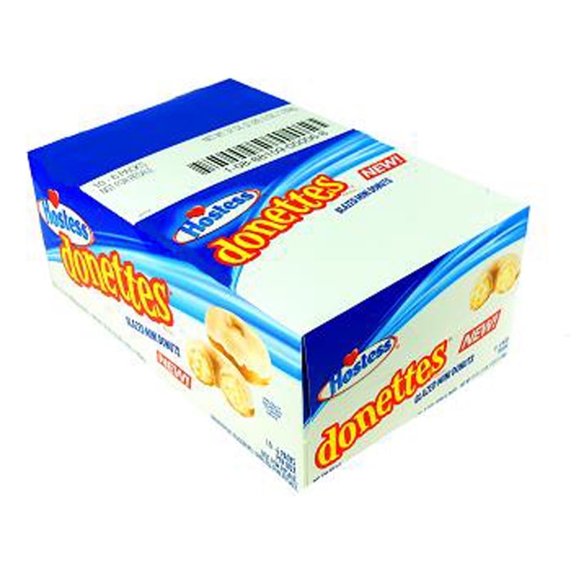 Hostess, Donettes Mini Glazed Donut, Count 10 (3.7 oz) - Cakes & Muffins / Grab Varieties & Flavors