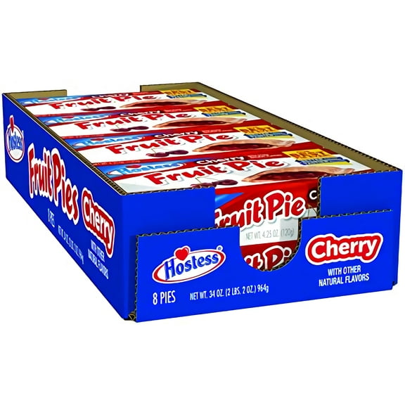 Hostess Fruit Pie, Cherry, 4.5 Ounce, 8 Count