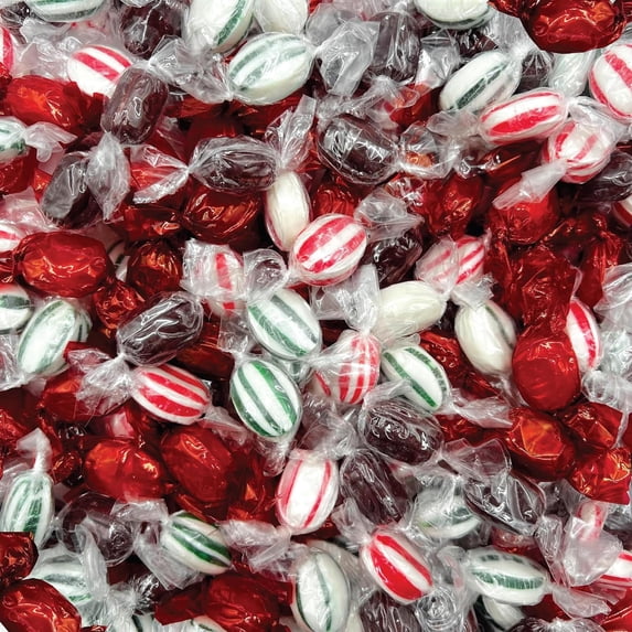 Hostess Hard Candy Assortment Root Beer Barrels, Fruit Filled, Starlights, Mints, Cream Swirls, Bulk Pack 2 Pounds