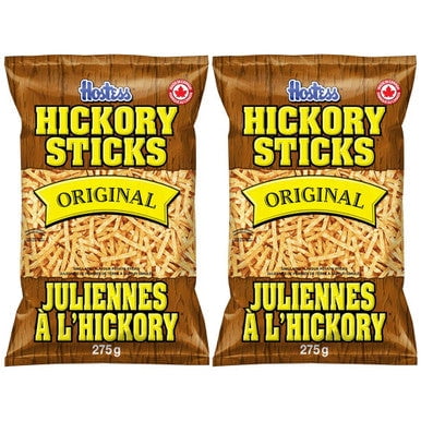 Hostess Hickory Sticks Original Potato Sticks, 275g/9.7oz, 2-Pack