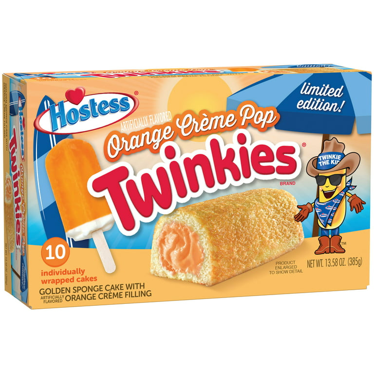 Hostess Twinkies 10 ct Sponge Cake with Creamy Filling 13.5 oz