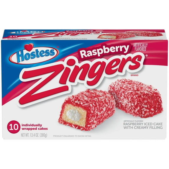 HOSTESS Raspberry ZINGERS, 10 Count , 13.40 oz