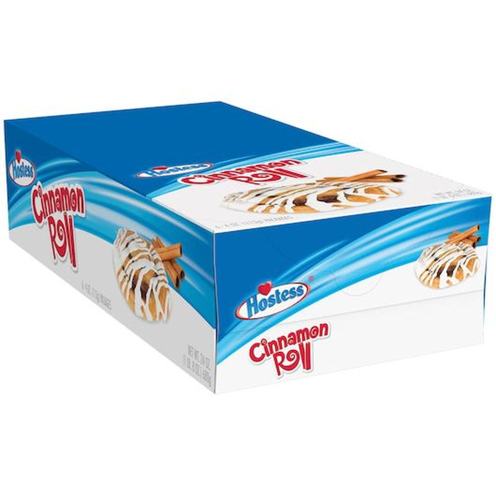 Hostess Single Serve Cinnamon Roll, 4 Ounce -- 36 per case.